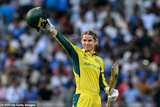 It Came After Rising Australian Star Phoebe Litchfield Clobbered An Important Century As The Aussies Posted A Huge Total