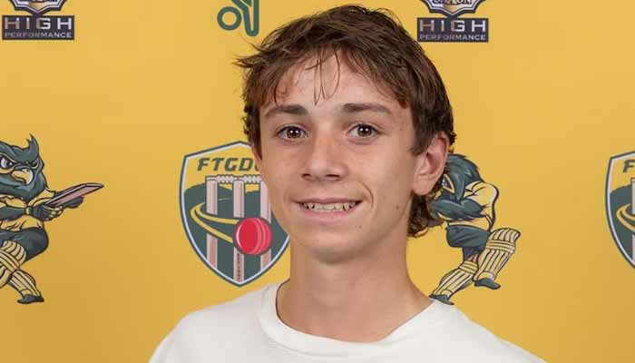 Australian Cricketer Ben Austin. — Instagram/@Ftgccblues