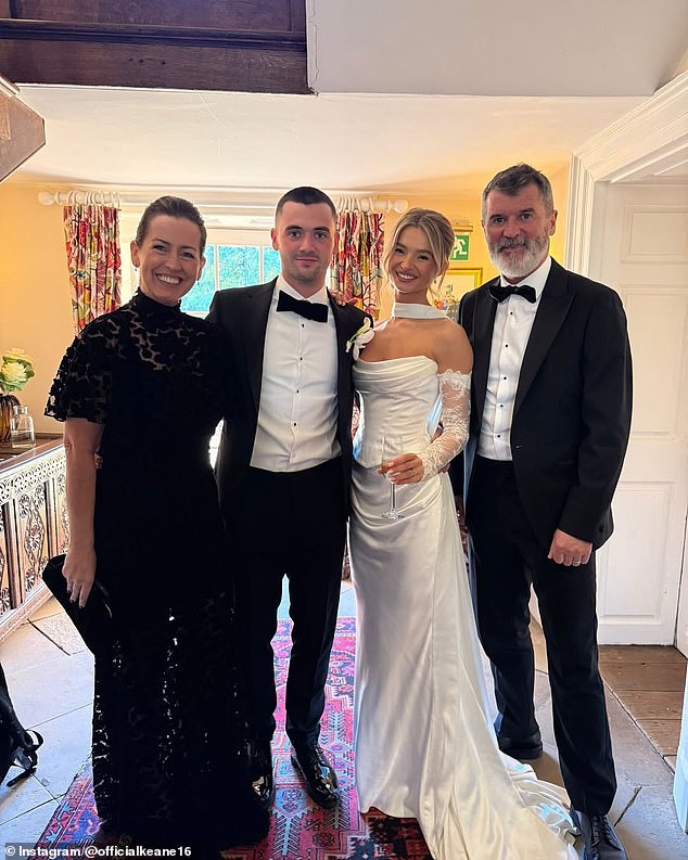 Roy Keane Celebrated A Family Milestone As His Son Aidan Married His Partner In A Ceremony Attended By Their Closest Relatives