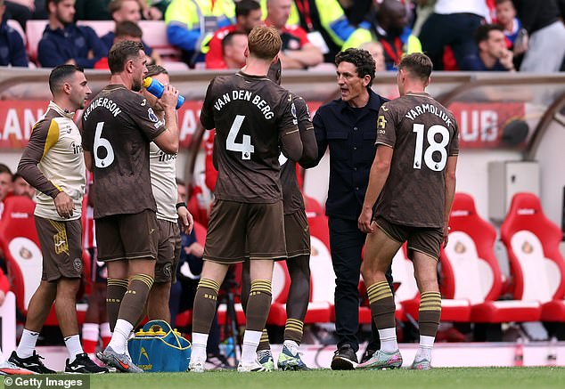 Andrews Had To Lift A Squad Shorn Of Some Of Its Biggest Talents Last Summer But Has Made An Impressive Start To Life In Premier League Management