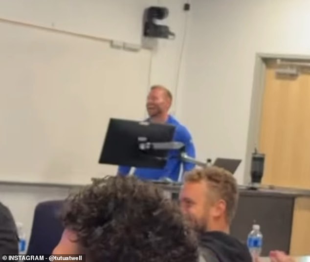 His Impersonation Got A Laugh Out Of Everyone In The Room, Including The Coach Himself