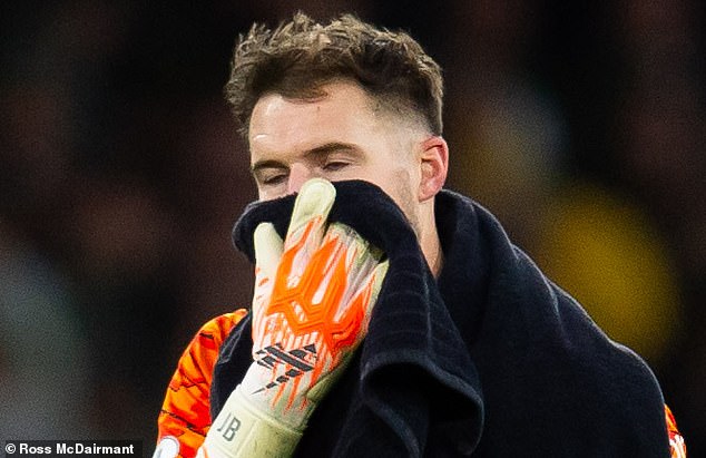 Rangers Keeper Jack Butland Ended Up On The Losing Side Despite Making A String Of Fine Saves