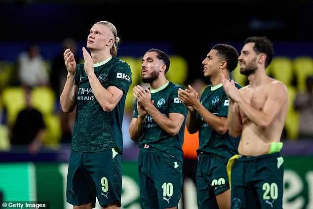 City Have Won Two Of Their Three Champions League Games So Far This Season