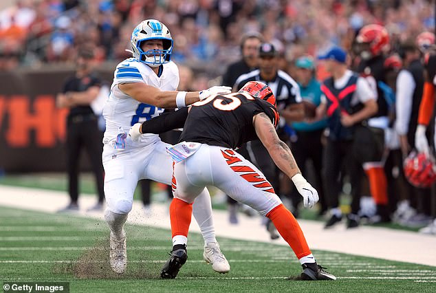 Wilson (Right, Pictured Tackling The Lions' Sam Laporta) Will Add Immediate Depth To Dallas