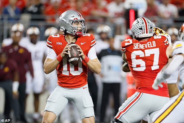 Led By Quarterback Julian Sayin, Reigning Champions Ohio State Are The Current No. 1 Seed