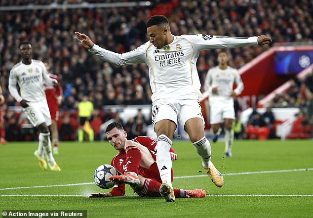 Andy Robertson Proved Once Again Why He Should Be Arne Slot's Starting Left Back Ahead Of Milos Kerkez