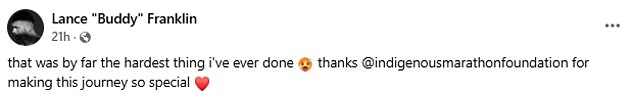 Despite All His Incredible Achievements On The Pitch, Franklin Revealed That This Was 'One Of The Hardest Things He's Ever Done'