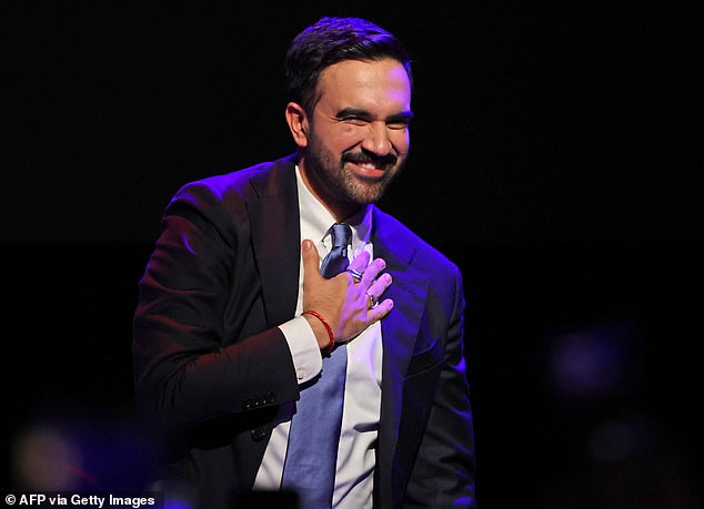 Mamdani Was Elected Nyc Mayor On Tuesday Night After Romping To Victory In The Polls