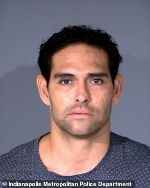 Sanchez's Mugshot After He Left Hospital