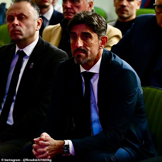 New Serbia Manager Veljko Paunovic Was Among Those In Attendance At The Service