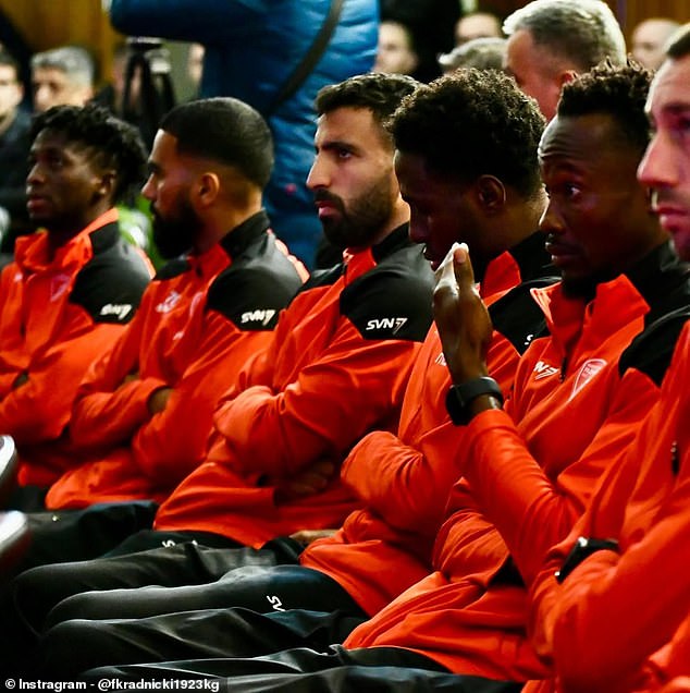 Members Of Radnicki's Squad Were Present At The Memorial Service In Kragujevac On Wednesday