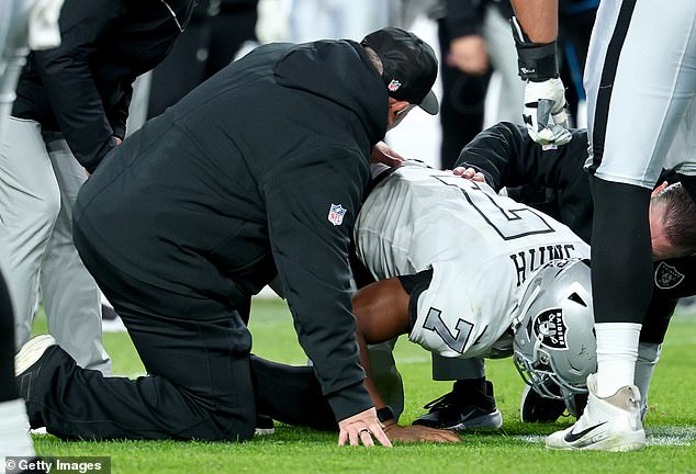Smith Was Injured Early In The Fourth Quarter After Trying To Scramble For The Raiders