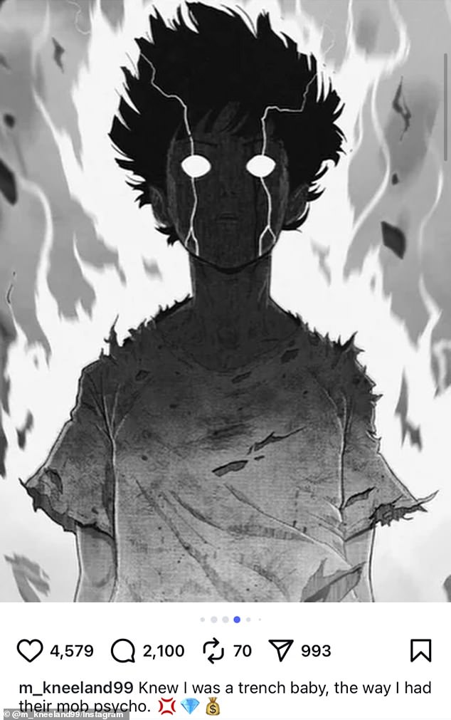 Marshawn Was A Fan Of Japanese Anime Series Mob Psycho 100, Which Tells The Story Of A Troubled Man Who Struggles With His Emotions