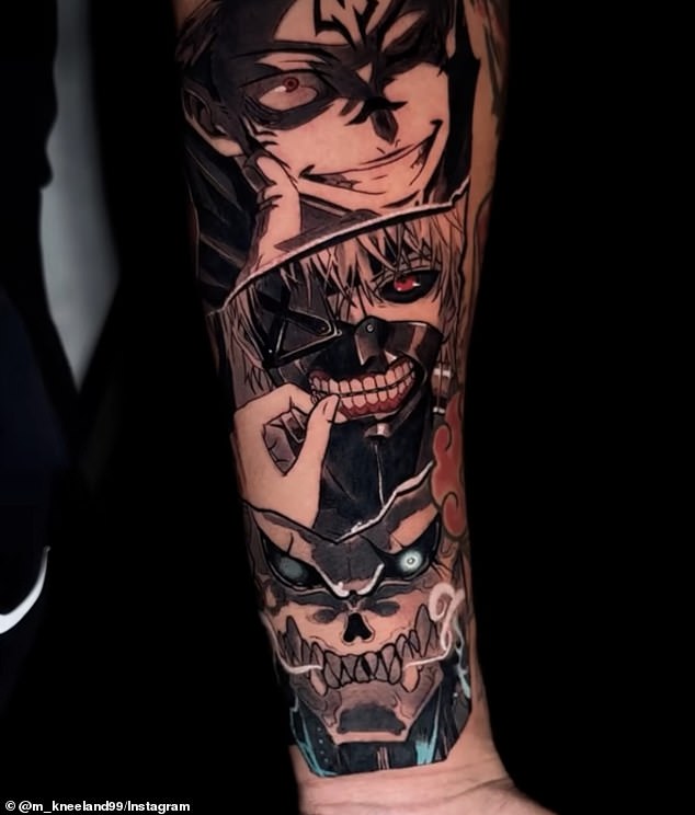 He Had An Image Of Main Character Shigeo Kagewama Inked On His Arm
