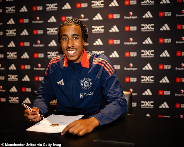 Man United Completed The £52M Signing Of Yoro Last Year, Seeing Off Madrid To His Signature