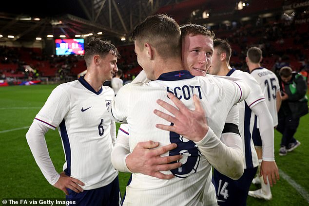 Scott And Elliott Anderson Had Impressed As England Won The Under-21 Euros In The Summer
