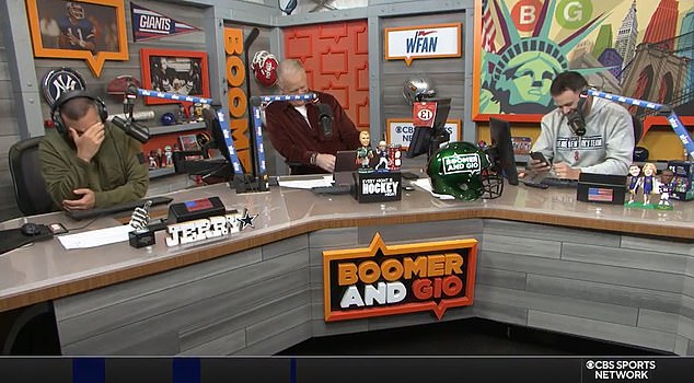 Giannotti Left Co-Hosts Boomer Esiason And Jerry Recco In Disbelief On The Morning Program