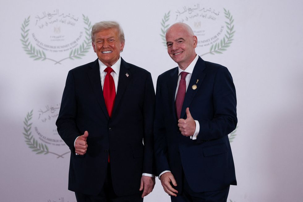 Donald Trump, Gianni Infantino