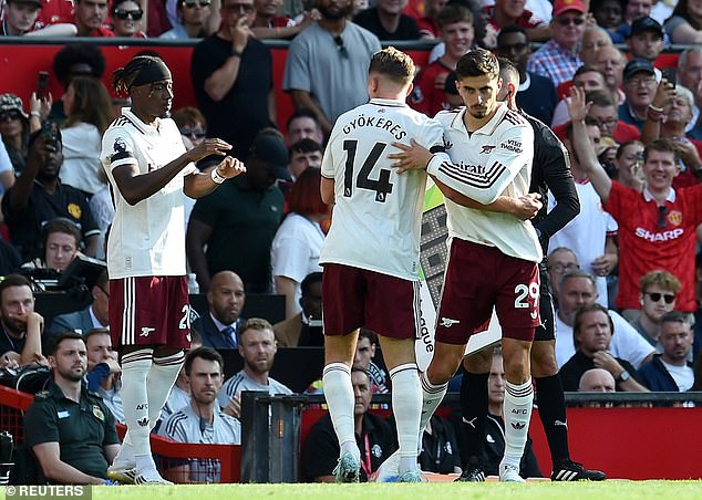 Arsenal Are Without Six Front-Line Attackers, Including Noni Madueke (Left), Viktor Gyokeres (Centre) And Kai Havertz (Right)