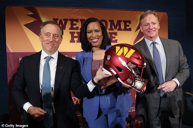 Trump Will Meet Owner Josh Harris (Left) When He Watches The Commanders Take On The Lions