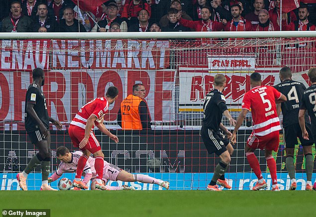 The 39-Year-Old German Goalkeeper Allowed The Ball To Squirm Under Him In A Rare Blunder