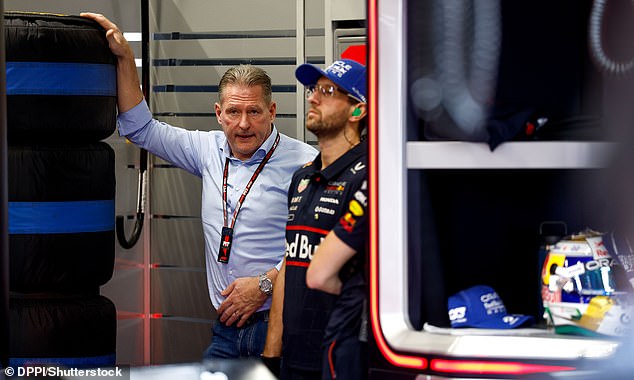 He Cut An Agitated Figure With His Son's F1 Title Hopes Hanging In The Balance This Weekend