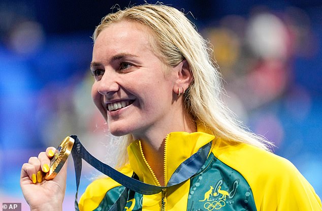 The Tasmanian Pool Queen (Pictured After Winning Gold In The 400M Freestyle At The Paris Olympics) Will Do Down In History As One Of The Greatest Distance Swimmers Ever