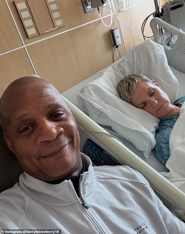 He Said That He Received The News Of His Pardon While Caring For His Ailing Wife Tracy (Pictured Last Month)