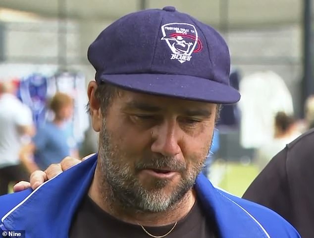 Ben's Father Jace (Pictured) Broke Down As He Paid Tribute To His Son Just Days After His Death And Stressed That The Incident 'Wasn't The Game's Fault'