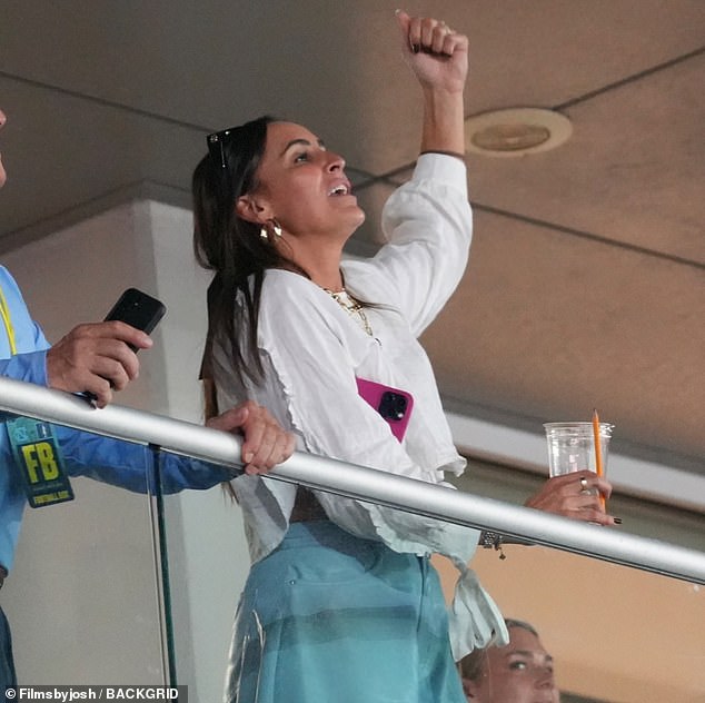 Jennifer Looked Like She Was Having A Great Time As Unc Recorded A Vital Victory