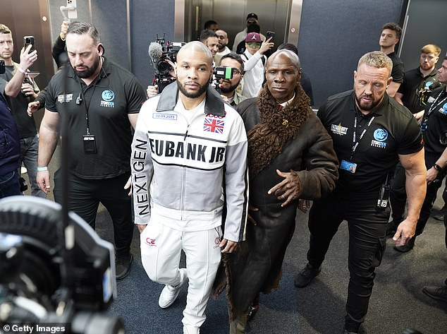 Eubank Snr Was Not Expected To Be At The First Fight With Conor Benn But Surprised Boxing Fans Across The World By Walking Side-By-Side With His Son On Fight Night