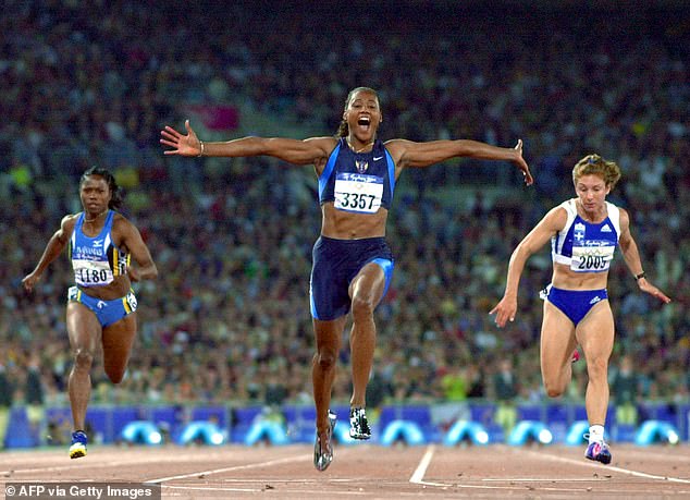 Jones Had The World At Her Feet At The Sydney Olympics (Pictured), Winning Five Medals In Total