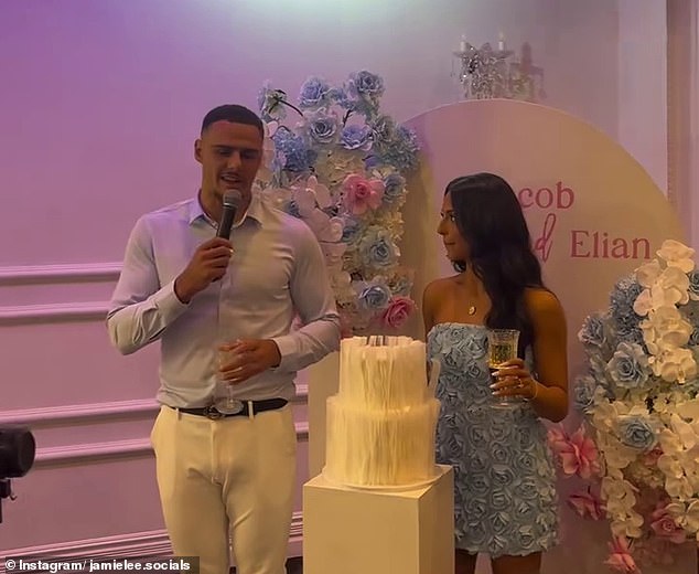 The Bulldogs Star Pulled Out All The Stops, Including A Lavish Engagement Party Including A Cake