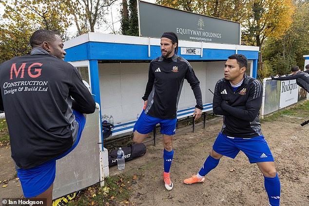 One Difference At The Sunday League Side Is The Players' Limited Interest In Anything Beyond A 'Token' Warm-Up