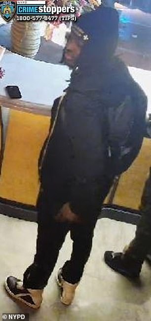 The NYPD released two images of the man suspected of shooting Jets cornerback Boyd