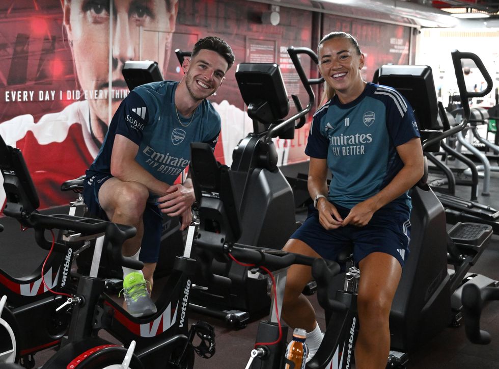 Declan Rice And Katie Mccabe