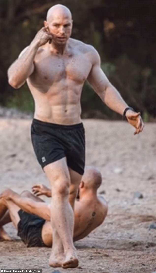 Independent Senator David Pocock Has Shared His Gruelling Workout On Instagram - And The Former Wallabies Captain Has Clearly Kept In Shape (Pictured) Since Retiring From International Rugby In 2019