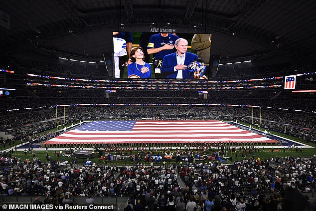 A Fan Was Filmed Reportedly Pouring His Late Cousin's Ashes On A Field Outside At&Amp;T Stadium