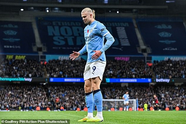 Erling Haaland Has Suggested That His New Robot Celebration - Deployed After Scoring Against Bournemouth - Is A Playful Response To Those Who Tease Him About His Astonishing Statistics
