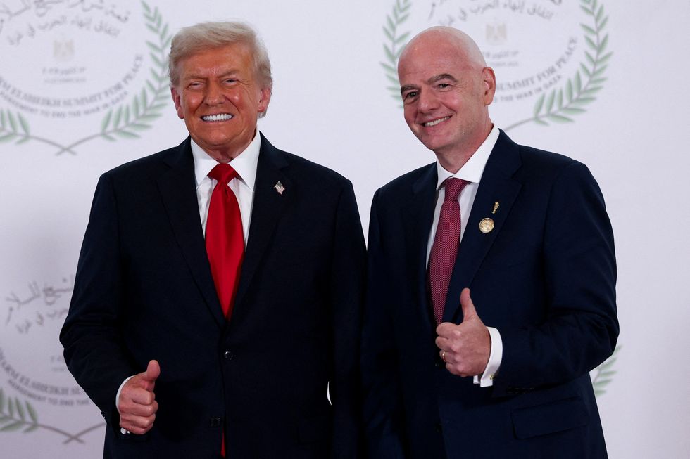Donald Trump, Gianni Infantino