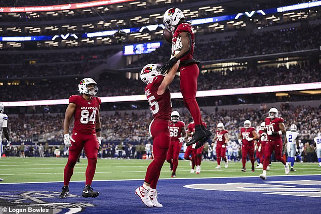 The Arizona Cardinals Secured A 27-17 Win Against The Dallas Cowboys At At&Amp;T Stadium
