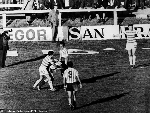 Cats Were Allegedluy Buried Beneath Racing Club's Stadium After Their Big Win Over Celtic