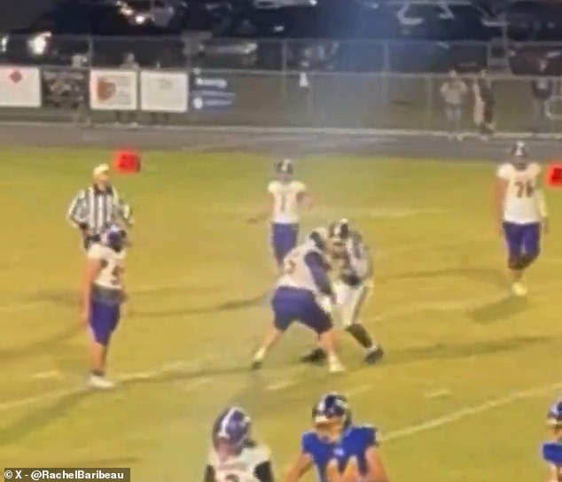 With Bell Running Out The Clock On Their Defeat With A Running Play Towards The Sideline, One Of The Bulldogs’ Offensive Linemen Became Entangled With A Pirates Defender