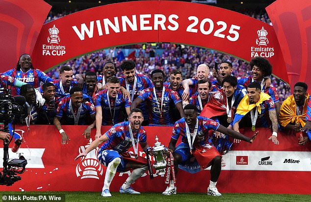 Crystal Palace Won Their First Trophy In Their 120-Year History With Last Season's Fa Cup Triumph