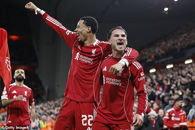 Liverpool Got One Over Real Madrid Again Courtesy Of A Goal From Alexis Mac Allister (Right)