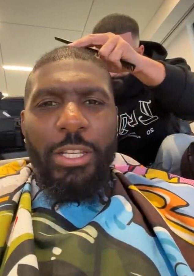 Cowboys Icon Dez Bryant Went Viral On Monday Night After Getting A Haircut From His Vip Suite