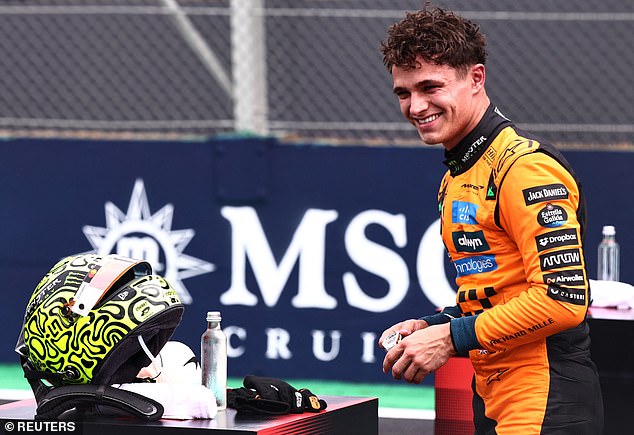 Lando Norris's Victory In The Sprint Race Has Extended His Championship Lead To Nine Points
