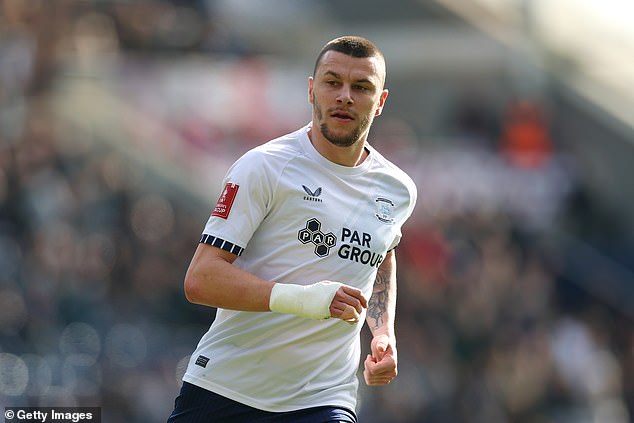 Preston Forward Milutin Osmajic Has Been Banned For Nine Matches After A Panel Ruled He Had Racially Abused Hannibal Mejbri