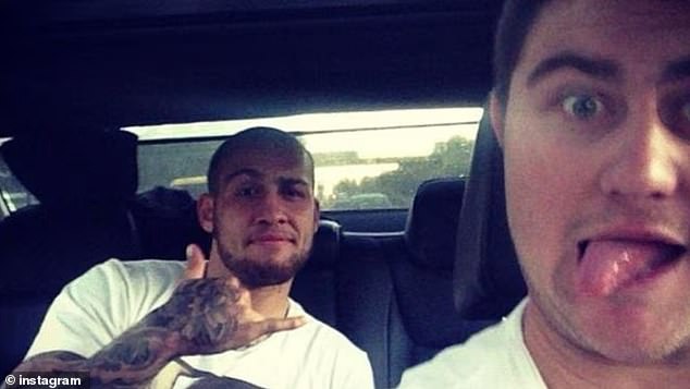 Goodwin Posted This Picture Of Himself With Nrl Bad Boy Blake Ferguson In August 2013 With The Caption 'I've Found Him!' After The Raiders Winger Had Been Stood Down By His Club