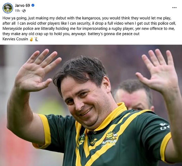 Jarvo Was Arrested And Charged By Merceyside Police, But He Was Not Showing Any Signs Of Remorse